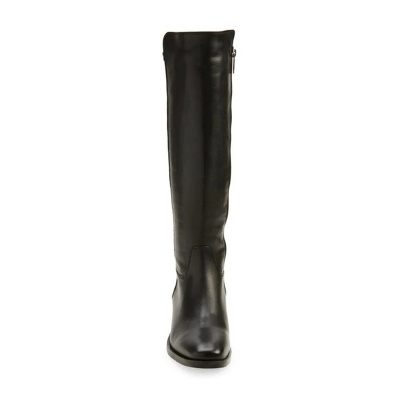 Aquatalia Cambria Weatherproof Riding Boot Black Leather Sz 6.5 $595 - Picture 3 of 12